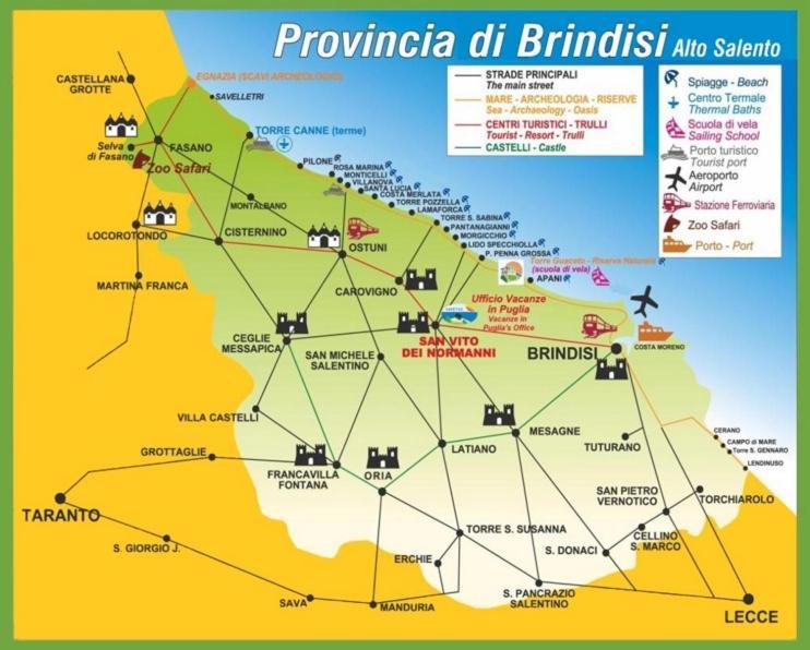 Puglia Low-Cost, Holiday Home Brindisi Eksteriør billede